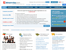 Tablet Screenshot of fr.vietnam-visa.com
